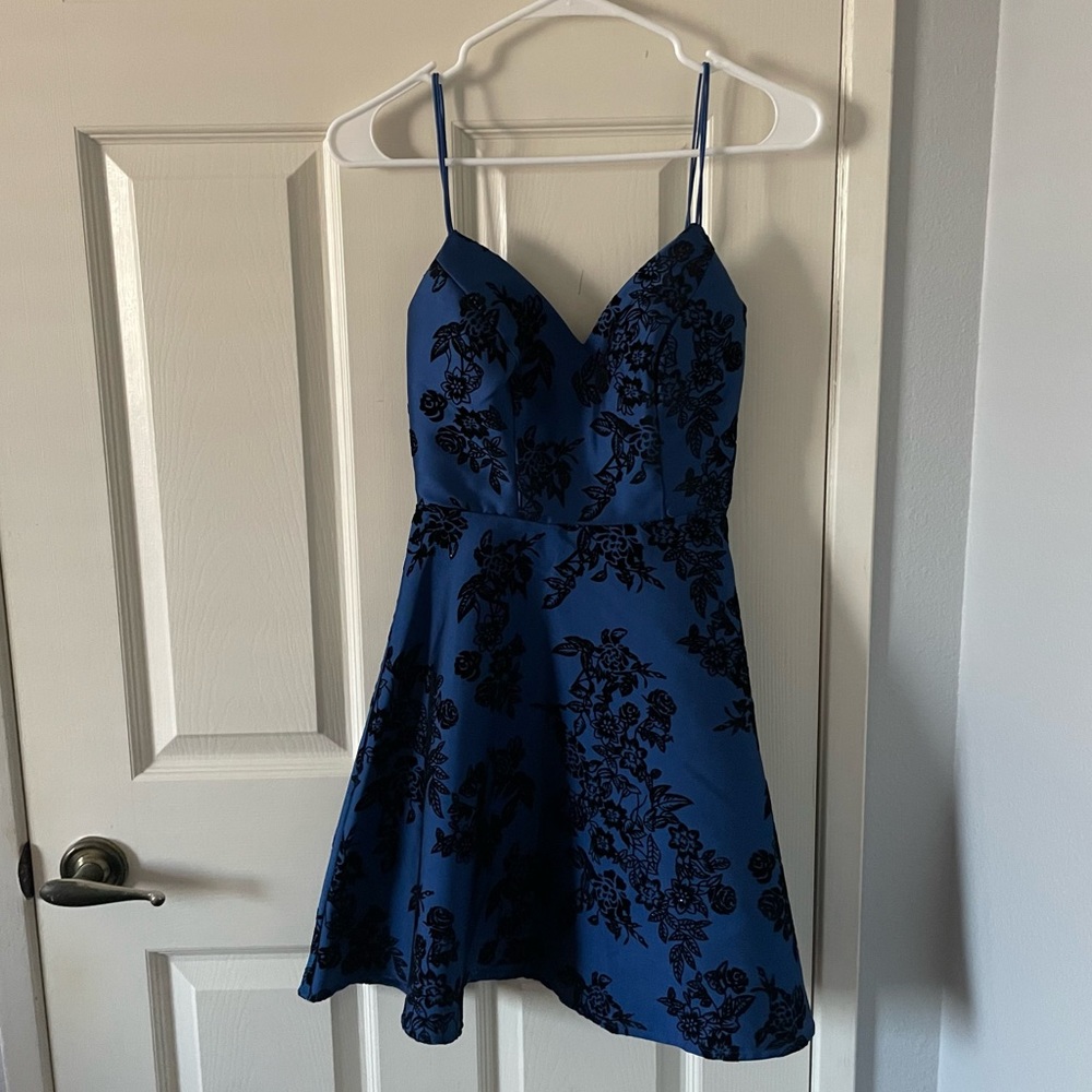B Darlin Fit and Flare Dress